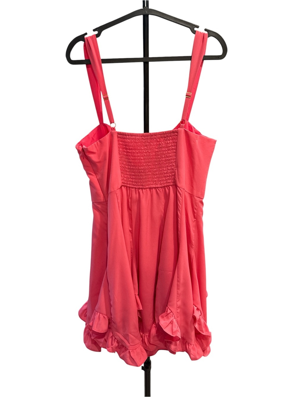 Hutch Pink Scallop Hem Fit and Flare Mini Dress - Picture 5 of 10